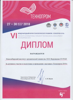 Диплом Технопром2018 250
