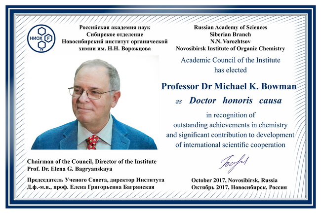 Doctor_honoris_causa_Prof_Michael_K_Bowman